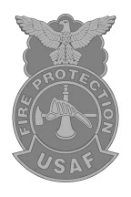 1 - Firefighter Metal Badge